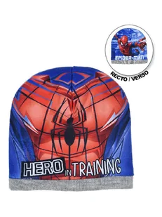 Spiderman Czapka "Spider-Man" w kolorze niebiesko-czerwonym - Czapki damskie - miniaturka - grafika 1