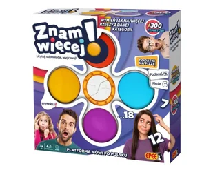 Gra Znam więcej Epee - gra - Gry planszowe - miniaturka - grafika 1