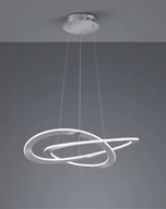 Lampy sufitowe - Trio OAKLAND Nikiel mat LED ściemnialna 52W 3000K Lampa wisząca 321710107 - miniaturka - grafika 1
