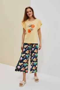 T-shirt z nadrukiem-XS - Bluzki damskie - miniaturka - grafika 1