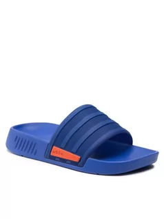 Klapki i japonki damskie - Adidas Klapki Racer Tr Slide Niebieski - grafika 1