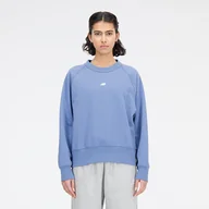 Bluzy damskie - Bluza damska New Balance WT31500MYL  niebieska - miniaturka - grafika 1