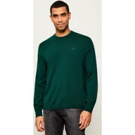 Swetry męskie - Calvin Klein Wełniany sweter Regular Fit - miniaturka - grafika 1