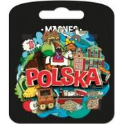 Magnesy - PAN DRAGON Magnes I love Poland Polska ILP-MAG-C-PL38 - miniaturka - grafika 1