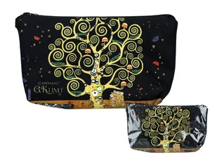 Kosmetyczka - G. Klimt, Drzewo życia (CARMANI) - Kosmetyczki, organizery i kuferki - miniaturka - grafika 1