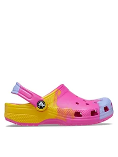 Crocs Klapki Classic Ombre Clog T 208287 Różowy - Buty dla chłopców - miniaturka - grafika 1