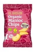 Chipsy - El Origen Chipsy z manioku o smaku bekonu wegańskie bezglutenowe 60 g Bio - miniaturka - grafika 1