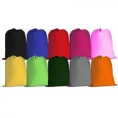 Worki na buty - Worek szkolny bez nadruku MIX - miniaturka - grafika 1