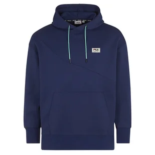 Męska Bluza FILA THIERS OVERSIZED HOODY FAM0147-50016 – Niebieski - Bluzy męskie - miniaturka - grafika 1