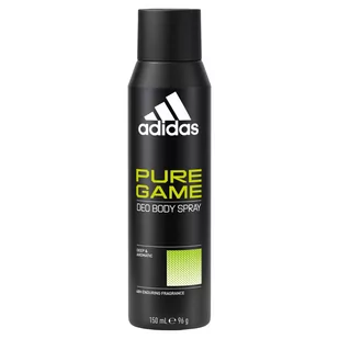 Adidas Pure Game dezodorant spray 150ml - Dezodoranty i antyperspiranty męskie - miniaturka - grafika 1