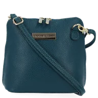 Torebki damskie - Torebka Skórzana Mała Listonoszka Vittoria Gotti Morska V2373 - miniaturka - grafika 1