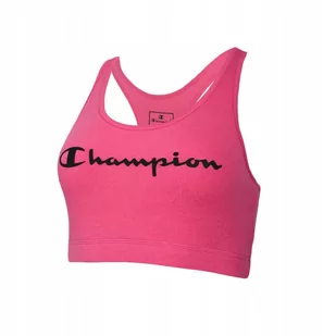 Champion Top Stanik Sportowy Racerback Różowy Xs - Koszulki i topy damskie - miniaturka - grafika 1