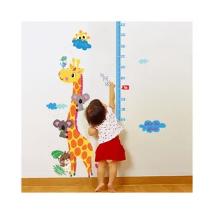 Naklejka - miarka wzrostu Fanastick Giraffe - Wyposażenie pokoiku dziecięcego - miniaturka - grafika 1