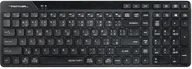 Klawiatury - A4tech FStyler FBK27C AS, bezdrátová Dual mode Bluetooth+2,4G klávesnice, CZ, černá FBK27CAS-BK - miniaturka - grafika 1