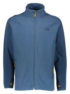 Odzież trekkingowa męska - The North Face Kurtka softshellowa "Faster Hike" w kolorze niebieskim - miniaturka - grafika 1