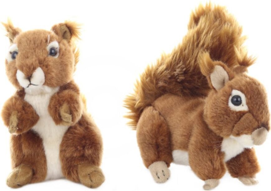 ZOO: pluszowa maskotka WIEWIÓRKA 17cm (83900B)