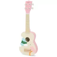 Instrumenty muzyczne dla dzieci - Classic World Lumarko Drewniane Ukulele Gitara Dla Dzieci Różowa! CW40563 Lek - miniaturka - grafika 1