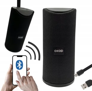 Głośnik BLUETOOTH z radiem głośnik BLUETOOTH przenośny KP-543 16x7,5 cm - Głośniki przenośne - miniaturka - grafika 1