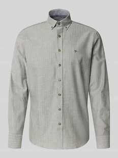 Koszula casualowa o kroju regular fit z kołnierzykiem typu button down - Koszule męskie - miniaturka - grafika 1
