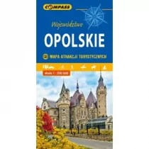 Wydawnictwo Compass Województwo Opolskie  Mapa Atrakcji Turystycznych - Książki podróżnicze - miniaturka - grafika 1