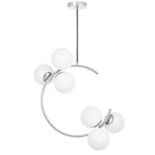 Lampy sufitowe - NOWOCZESNA LAMPA WISZĄCA CHROMOWANA BONIO W6 - miniaturka - grafika 1