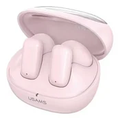 Słuchawki - USAMS TWS TD Series bezprzewodowe różowy/pink BHUTD03 (TD22) - miniaturka - grafika 1