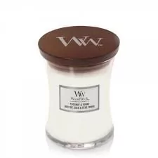 Świece - WoodWick Coconut & Tonka 275g 1681475E - grafika 1