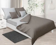 Matex Multitex Double Face, Pościel 220x200 cm, komplet 3-elementowy, satyna bawełniana