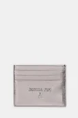 Portfele - Patrizia Pepe etui na karty skórzane kolor szary CQ7001 L001 - miniaturka - grafika 1