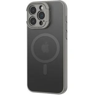 Etui ROCK Guard MagSafe Stand do Apple iPhone 15 Pro Czarno-przezroczysty - Etui i futerały do telefonów - miniaturka - grafika 1