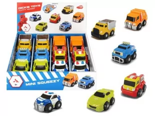 Dickie Toys Happy Mini Squeezy Display - Samochody i pojazdy dla dzieci - miniaturka - grafika 2