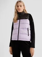Kamizelki damskie - O'Neill Kamizelka pikowana "O'Riginals" w kolorze czarno-fioletowym - miniaturka - grafika 1