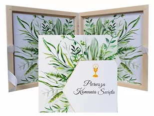 Pamiątka Pierwszej Komunii Świętej Kartka - Pamiątka Pierwszej Komunii Świętej - miniaturka - grafika 1