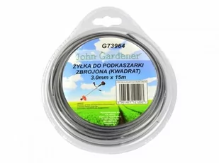 Geko ŻYŁKA DO PODKASZARKI ZBROJONA KWADRAT 3,0MMX15M 10/80 G73964 GEKO vx1413 - Akcesoria do kos i kosiarek - miniaturka - grafika 1