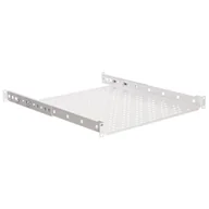Akcesoria do szaf serwerowych - Półka 19'' 1u 450mm, netrack, mocowanie 4xrack, szara 119-100-450-021 - miniaturka - grafika 1