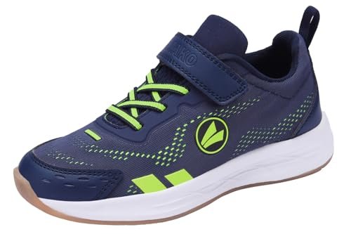 JAKO J-tf Play Ev sneakersy chłopięce, Dk Navy Lime, 29 EU