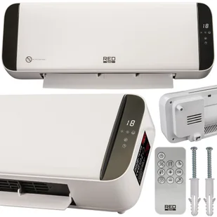 Red Technic Kurtyna powietrzna 2000W z grzałką ceramiczną RTGC0056 LCD - Kurtyny powietrzne Red Technic Kurtyna powietrzna 2000W z grzałką ceramiczną RTGC0056 LCD - Kurtyny powietrzne - miniaturka - grafika 1