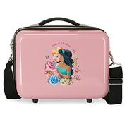 Kosmetyczki, organizery i kuferki - Disney Princesses Adaptable kosmetyczka z torbą na ramię różowa 29 x 21 x 15 cm sztywna ABS 9,14 l - miniaturka - grafika 1