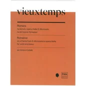 Podręczniki dla szkół zawodowych - Vieuxtemps Romans na temat z opery Halka na skrzypce i fortep - miniaturka - grafika 1