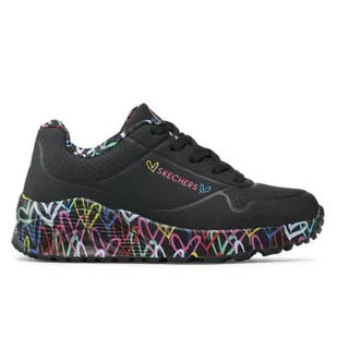 Buty na co dzień młodzieżowe SKECHERS UNO LITE eko skóra - Buty trekkingowe damskie - miniaturka - grafika 1