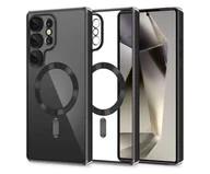 Etui i futerały do telefonów - Tech-Protect Magflex Magsafe do Samsung Galaxy S25 Ultra Shiny Black - miniaturka - grafika 1