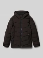 Kurtki i płaszcze dla dziewczynek - Kurtka funkcyjna z naszywką z logo - miniaturka - grafika 1