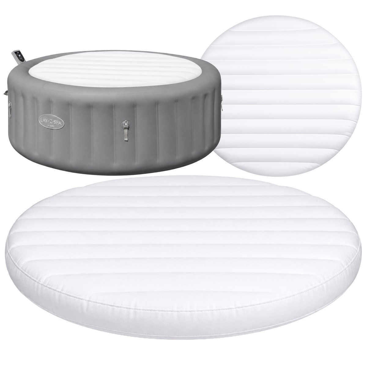 Bestway pokrowiec termiczny dmuchana poduszka do jacuzi lay-z-spa 60173