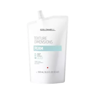 Goldwell Texture Dimensions, loton do trwałej ondulacji dla włosów z umiarkowaną ilością pasemek, D-Damaged, 500ml - Kosmetyki do stylizacji włosów - miniaturka - grafika 1