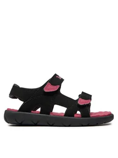 Timberland Sandały Perkins Row 2 Strap Sandal TB0A43EAEDJ1 Czarny - Buty dla chłopców - miniaturka - grafika 1