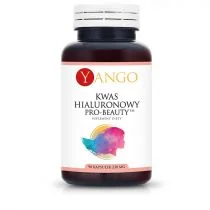 Yango, ul. Granitowa 3 14, 02-681 Warszawa Kwas Hialuronowy Pro-Beauty 90 kaps Yango 00-5F90-1657B - Zdrowa żywność - miniaturka - grafika 2