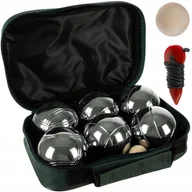 Bule - Kule Bule Boule Gra Petanque 6szt Duże Gra Rodzinna + Pokrowiec Etui - miniaturka - grafika 1