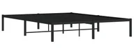 Łóżka - Czarne metalowe łóżko industrialne 160x200 cm P0-G03 - miniaturka - grafika 1