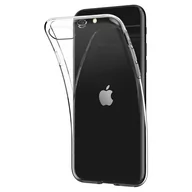 Etui i futerały do telefonów - Spigen Etui Crystal Flex iPhone SE 2020 8/7 przezroczyste - miniaturka - grafika 1