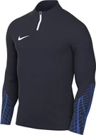 Koszulki i topy damskie - Nike Soccer Drill Top M Nk Df Strk23 Dril Top, Obsydian/Obsidian/Royal Blue/White, DR2294-451, XS - miniaturka - grafika 1